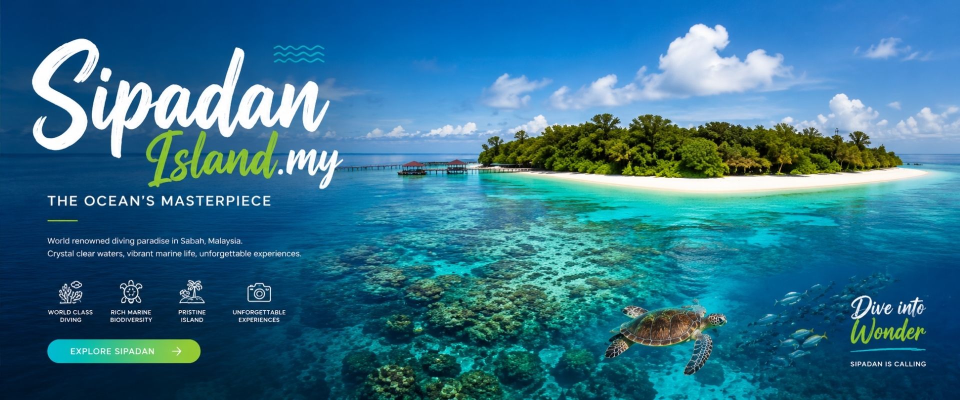 Sipadan Island - The Ocean's Masterpiece